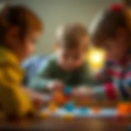 Creative counting game for young children