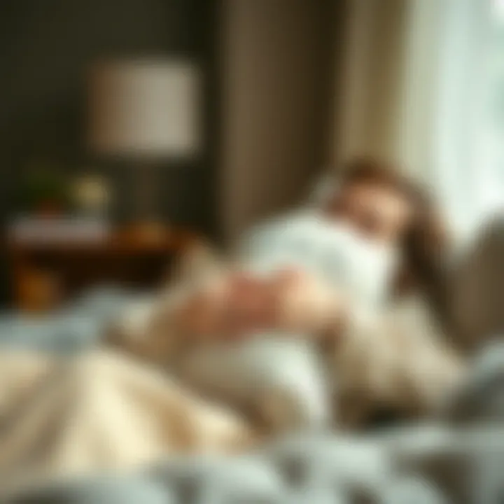 An adult using a soft stress toy during a moment of relaxation.