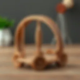 Creative wooden toy designs showcasing versatility