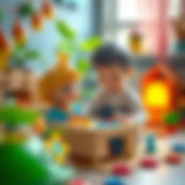 Creative and playful environment for children