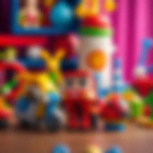 Versatile Akeo Toy Collection Colorful Akeo toy set showcasing its versatility