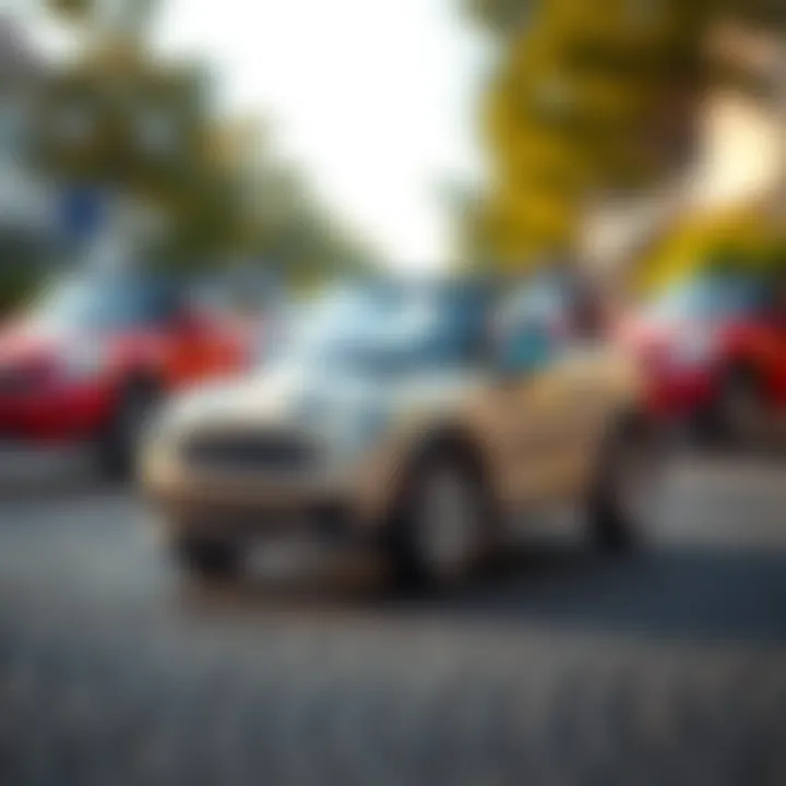 Variety of electric cars for children