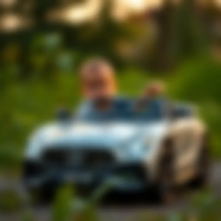 Benefits of children playing with AMG electric cars