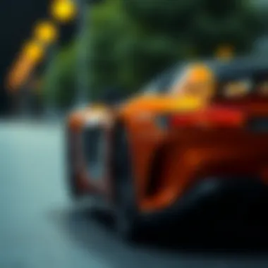 AMG electric car showcasing advanced safety features