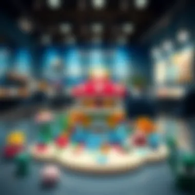 Finished Aquabeads art displayed proudly