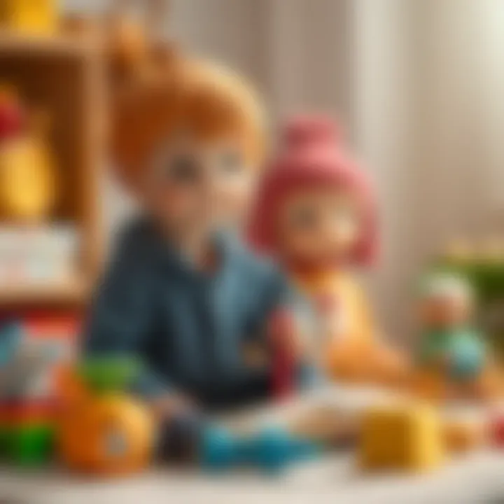 Diverse educational toys enhancing learning