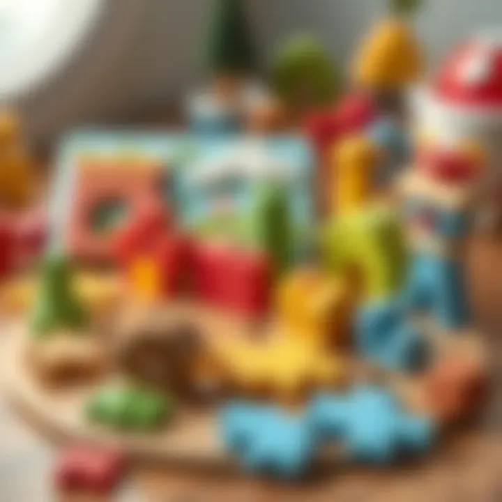 Puzzles to Enhance Cognitive Skills Assorted puzzles designed to stimulate cognitive development in toddlers