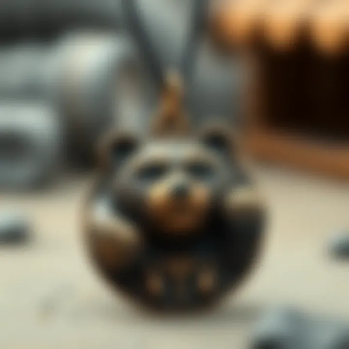 A symbolic representation of the bear pendant's cultural significance