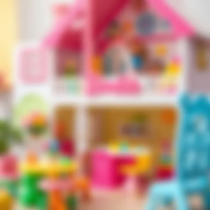 A close-up of educational toys and their connection to child development.