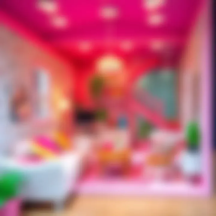 Modern Marvels: Creative Design in Barbie Dollhouses Design elements of a modern Barbie dollhouse inspiring creativity