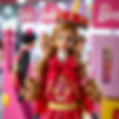 Creative dress-up options for Barbie characters