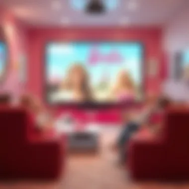 Diverse options for viewing Barbie film