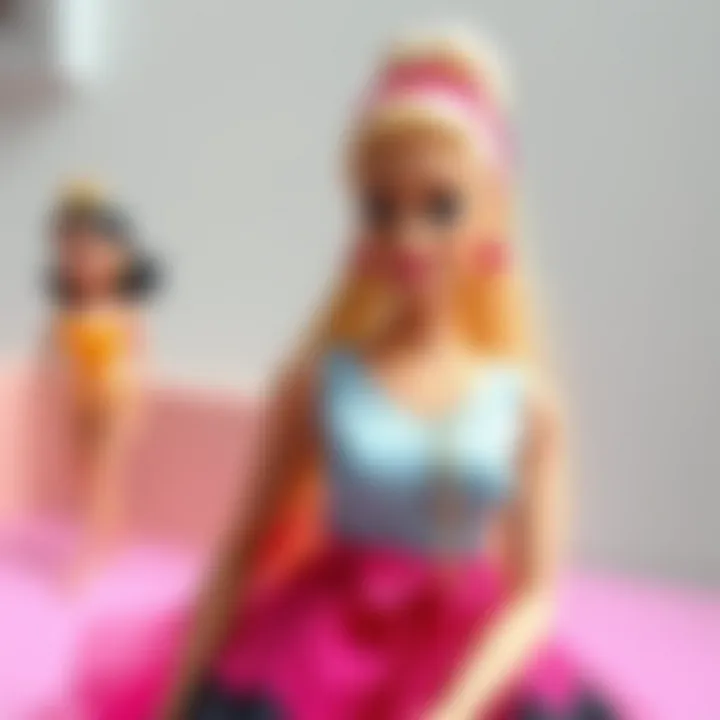 A psychological analysis of how Barbie characters influence children's imagination.
