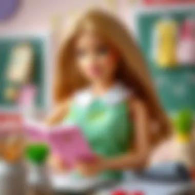 Barbie teacher doll promoting creativity