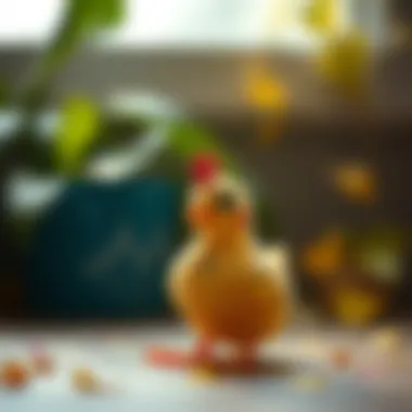 Chick Toy: A Catalyst for Imagination A vibrant chick toy encouraging imaginative play