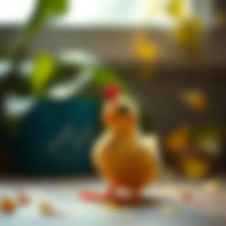 Chick Toy: A Catalyst for Imagination A vibrant chick toy encouraging imaginative play