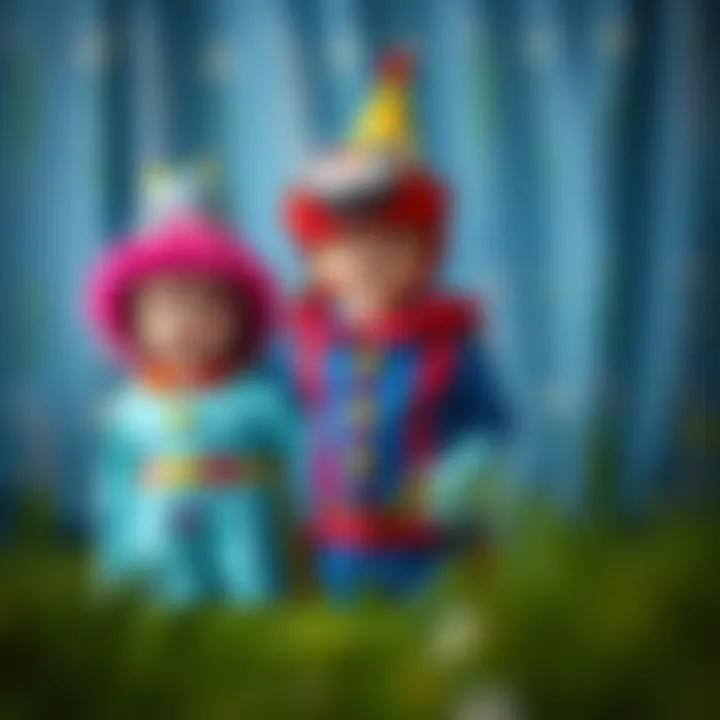 Themed Birthday Costumes for Kids Colorful themed birthday costumes for kids