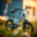 A panda-themed baby bicycle designed for early childhood development.