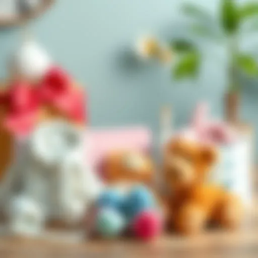 Stylish Baby Gift Set Arrangement Stylish baby gift set arrangement