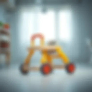 A safe and sturdy walker for infants