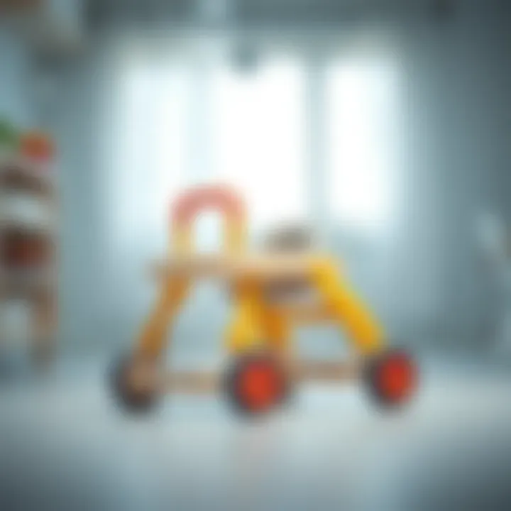 A safe and sturdy walker for infants