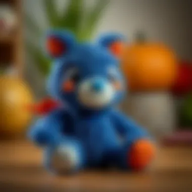 Interactive plush toy for learning