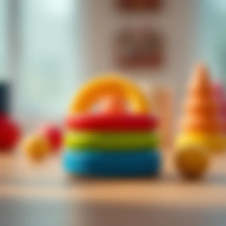 Stacking rings for cognitive skill enhancement