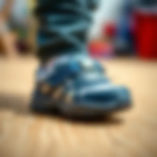 Child's shoe selection based on size