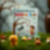 A captivating book cover for children