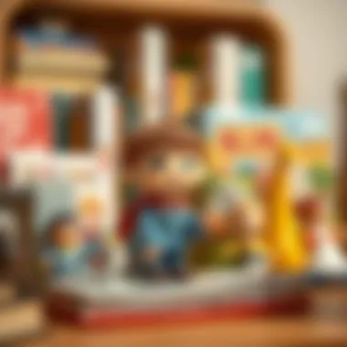 Various types of children's books categorized by themes