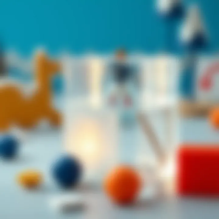 Developing fine motor skills through ice cube activities