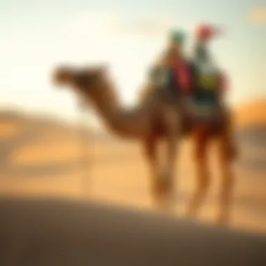 Camel: The Ship of the Desert A captivating camel in a desert landscape