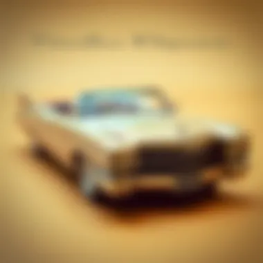 A classic Cadillac model showcasing its sleek design