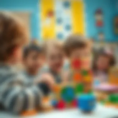 Engaging children in the artistic process of cube creation