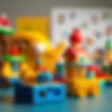 Diverse educational toys for children