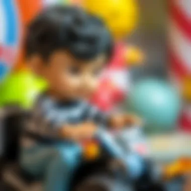 Trendy toys for children in the market