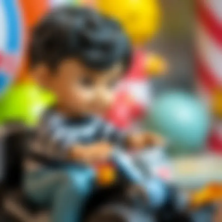 Trendy toys for children in the market