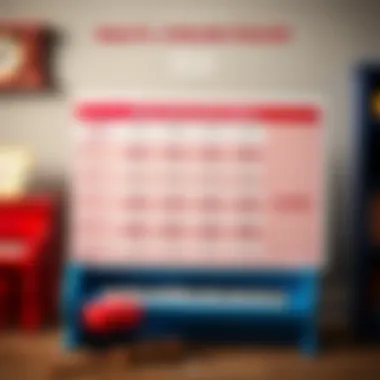 A chart comparing prices of different brands of children's pianos