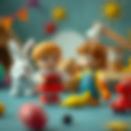 Cicciobello toys promoting imaginative play