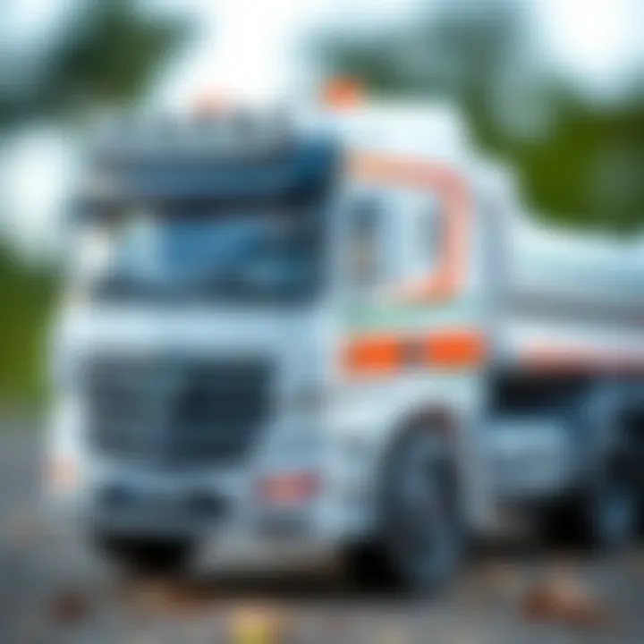 Safety Features of Electric Truck Toys Close-up of electric truck toy showcasing safety features