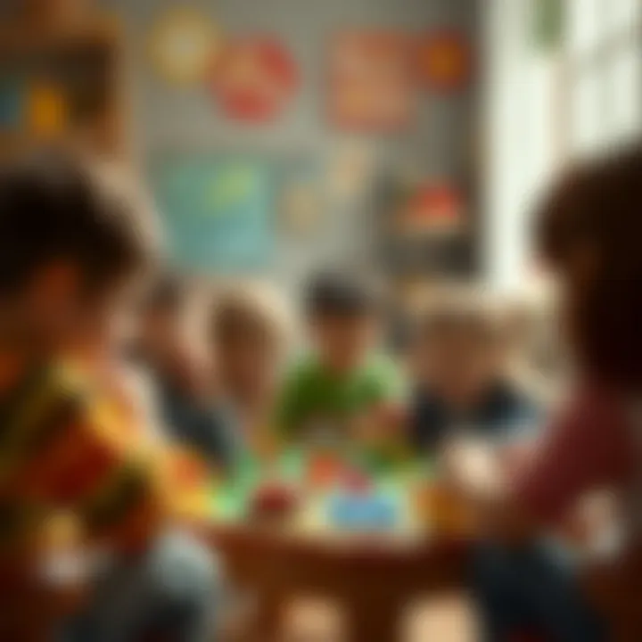 Building Social Skills through Group Play Collaborative play with a group of children