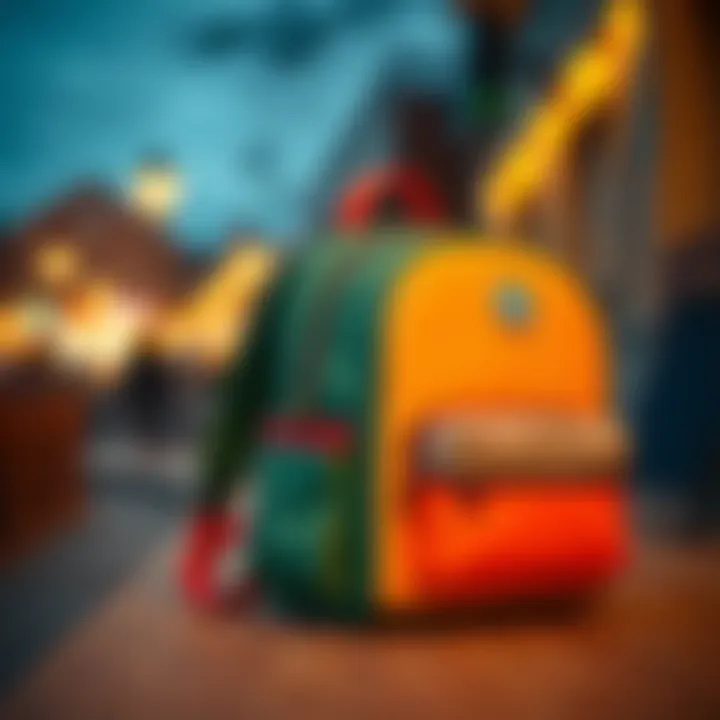 Comfortable Design of a School Bag Comfortable design of a school bag