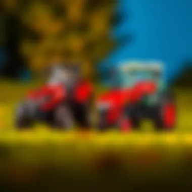 Comparison of different electric tractor models