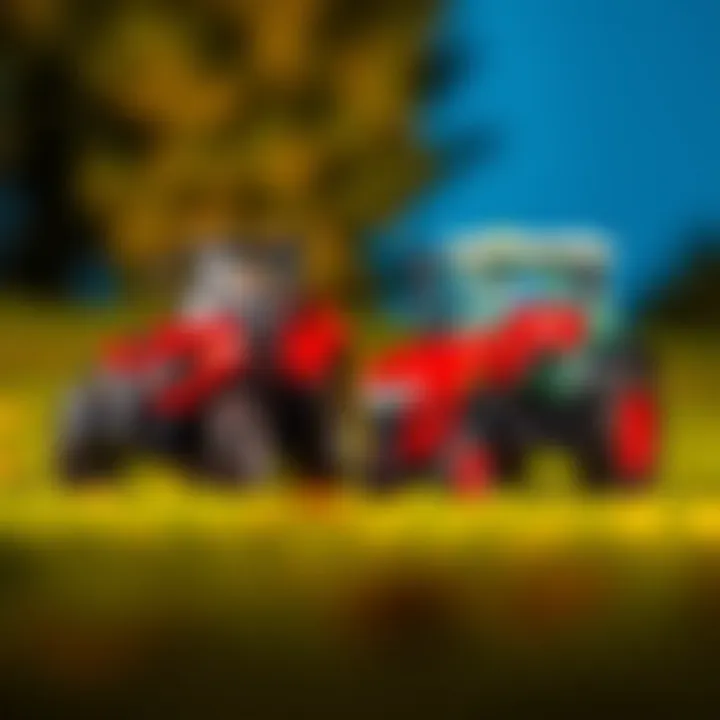 Comparison of different electric tractor models