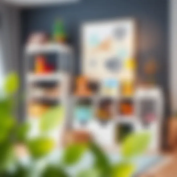 Stylish Toy Storage in Modern Interiors Contemporary toy storage integrated into home decor