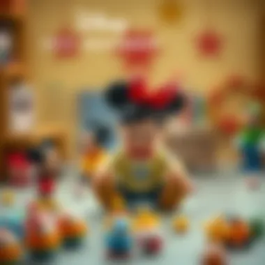 Infographic showing the effects of Disney campaigns on child development