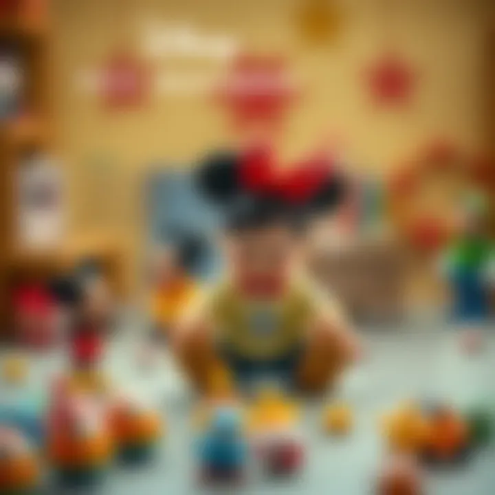 Infographic showing the effects of Disney campaigns on child development