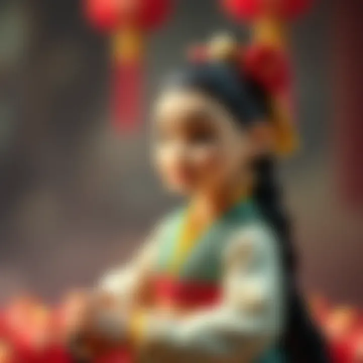 Mulan inspiring young girls through her story