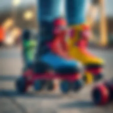 Variety of roller skate styles for children