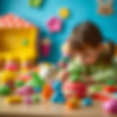 Educational activities using Play-Doh for child development